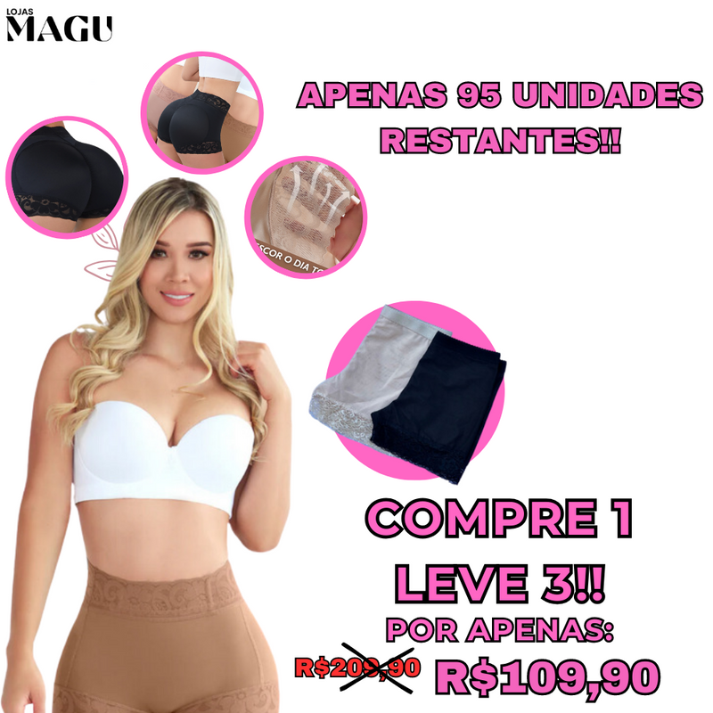 CALCINHA MODELADORA COMFORT - PAGUE 1 LEVE 3 - ULTIMAS UNIDADES🔥