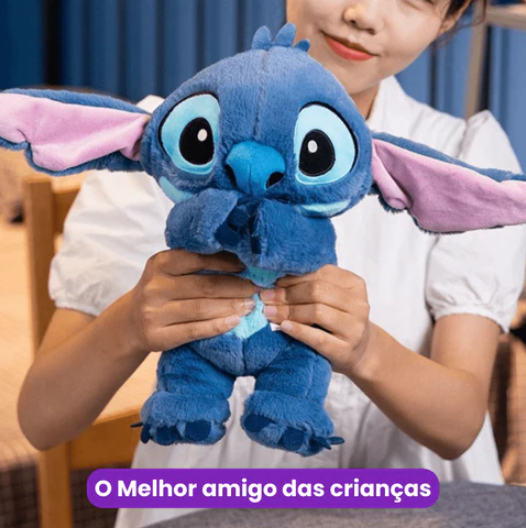 Urso Stitch Que Respira - Relaxa e Acalma - Original®