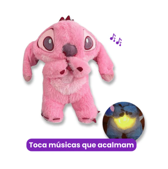 Urso Stitch Que Respira - Relaxa e Acalma - Original®