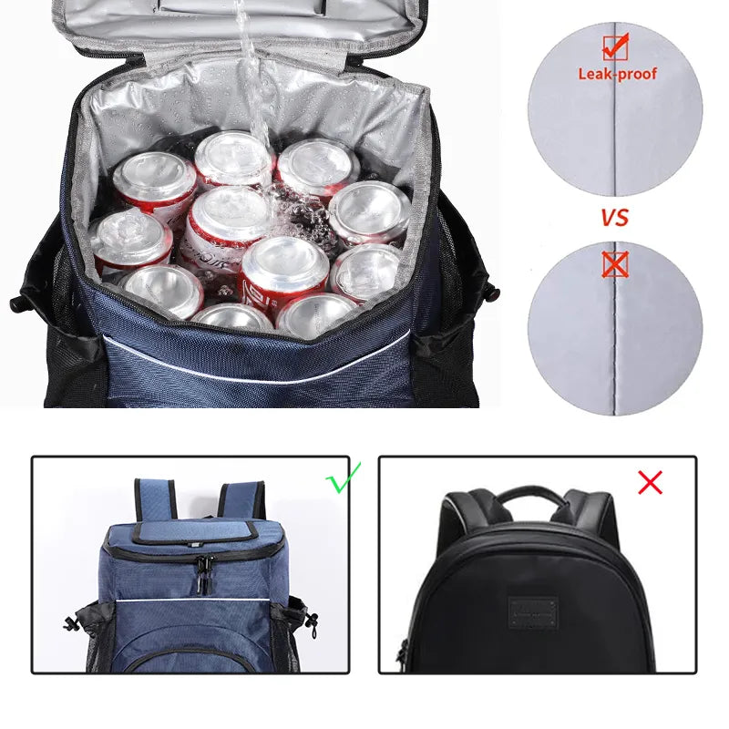 Mochila Térmica COOLER - à Prova D'água / 33 Litros - Promoção!🔥