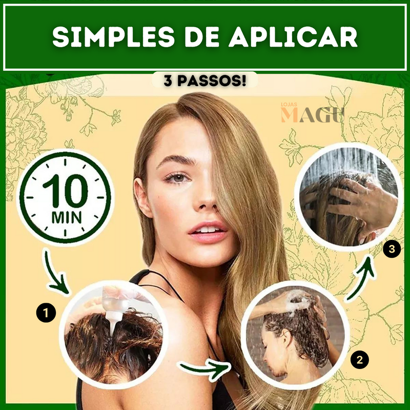 Shampoo Pinta Cabelos e Hidrata à Base de Ervas / Paint Hair®